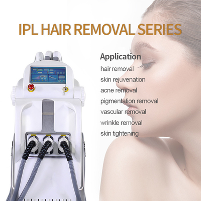 氷の冷却のタッチスクリーン永久的なIPLの毛の取り外し機械は女性のためのShr選択する