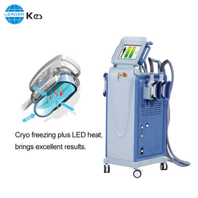 脂肪質の凍結のための機械を細くする2つのhandpieceの細いCryotherapy極度のCryo Cryolipolysisボディ