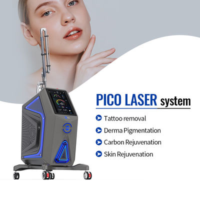 10Hz Picosure Q Switched Nd Yagレーザー1064 Nm Tattoo Removal Picosecond Machine