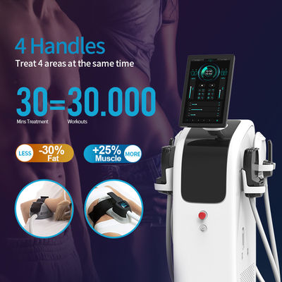 4 筋肉の耐久性の改善のためのハンドピース EMS 彫刻機