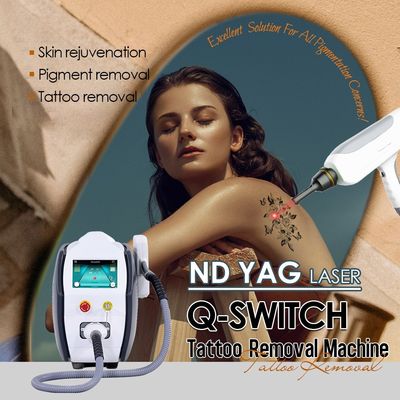 Q スイッチ ND YAG レーザー タトゥー除去装置 3種類 炭素剥離